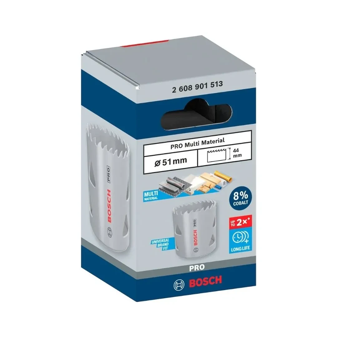 SIERRA DE COPA PRO MULTIMATERIAL COBALTADA 51MM 2'' BOSCH3