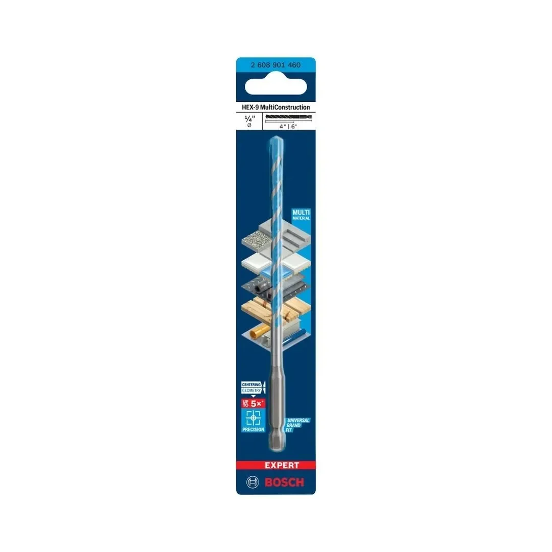 BROCA MULTICONSTRUCTION HEX-9 1/4'' X4X6 BOSCH3