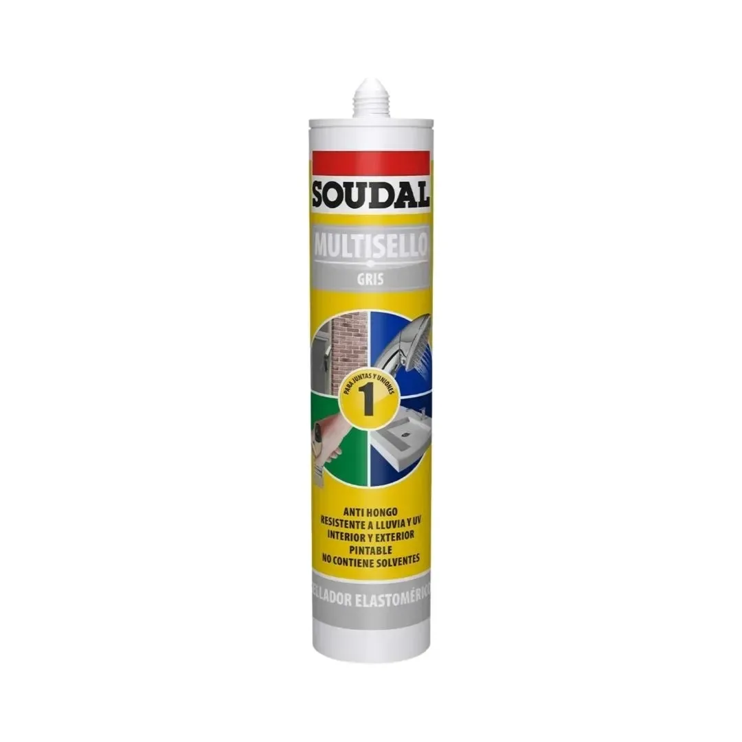 MULTISELLO UNIVERSAL GRIS 300ML SOUDAL