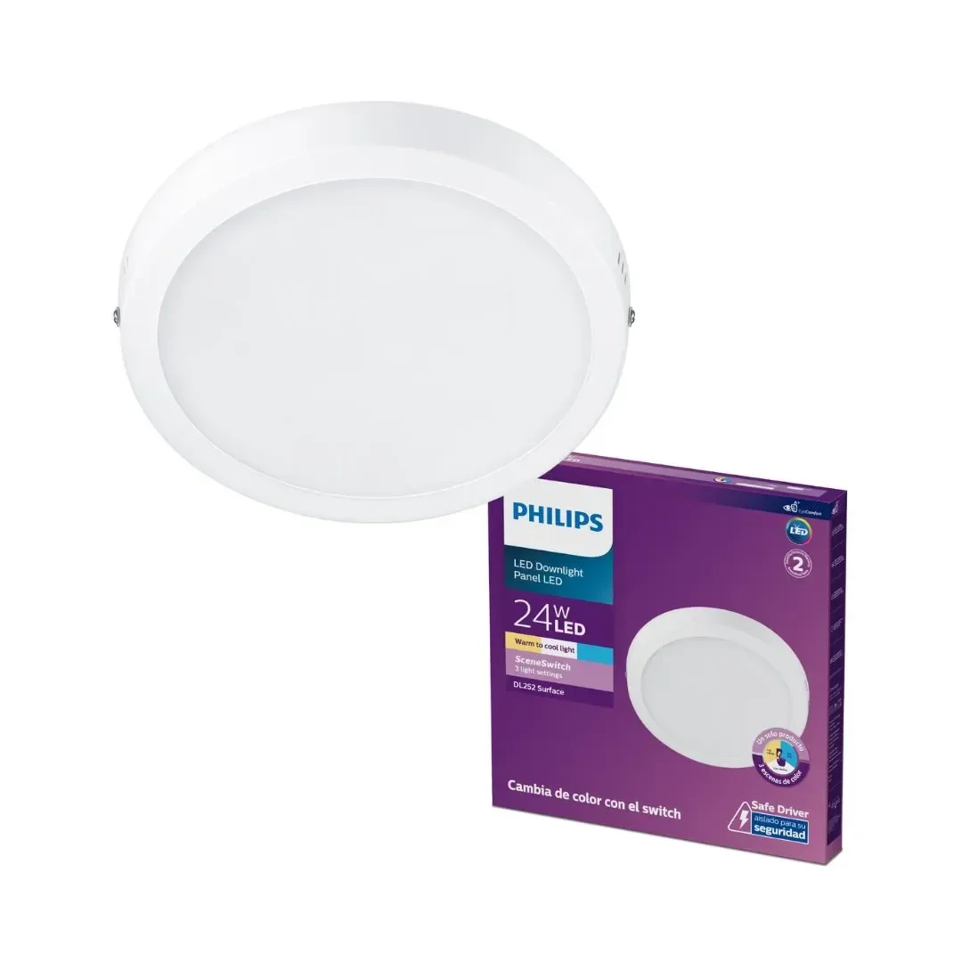 DOWNLIGHT LED TRICOLOR SS 24W PHILIPS4