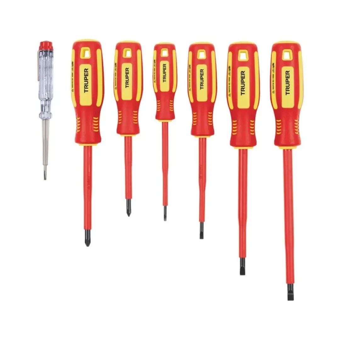 JUEGO 7 DESARMADORES DIELECTRICOS TRUPER2