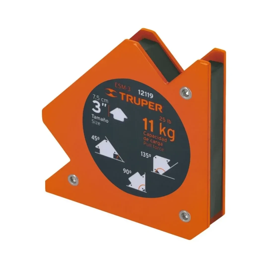 ESCUADRA MAGNETICA PARA SOLDAR DE 3'' TRUPER