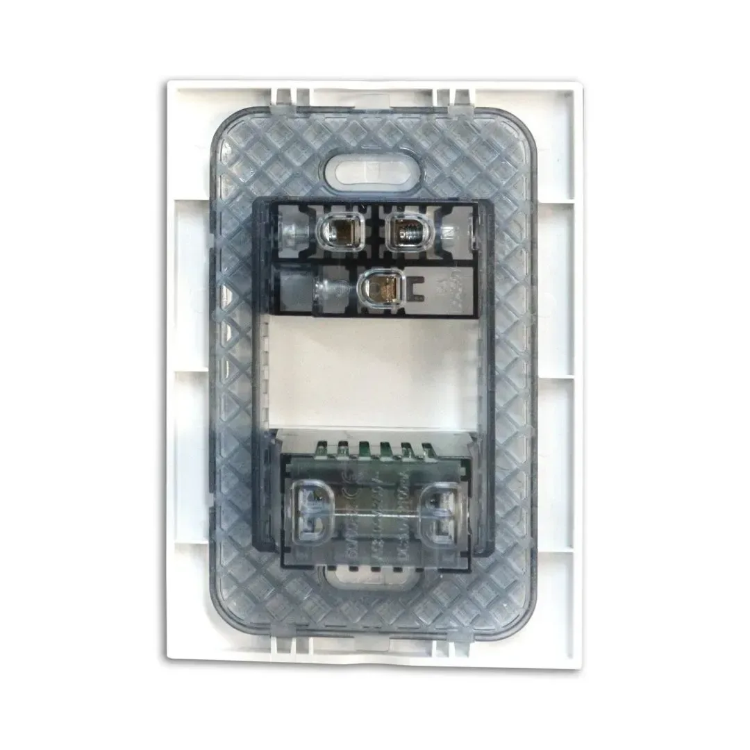 TOMACORRIENTE + 2 USB KF OPALUX2