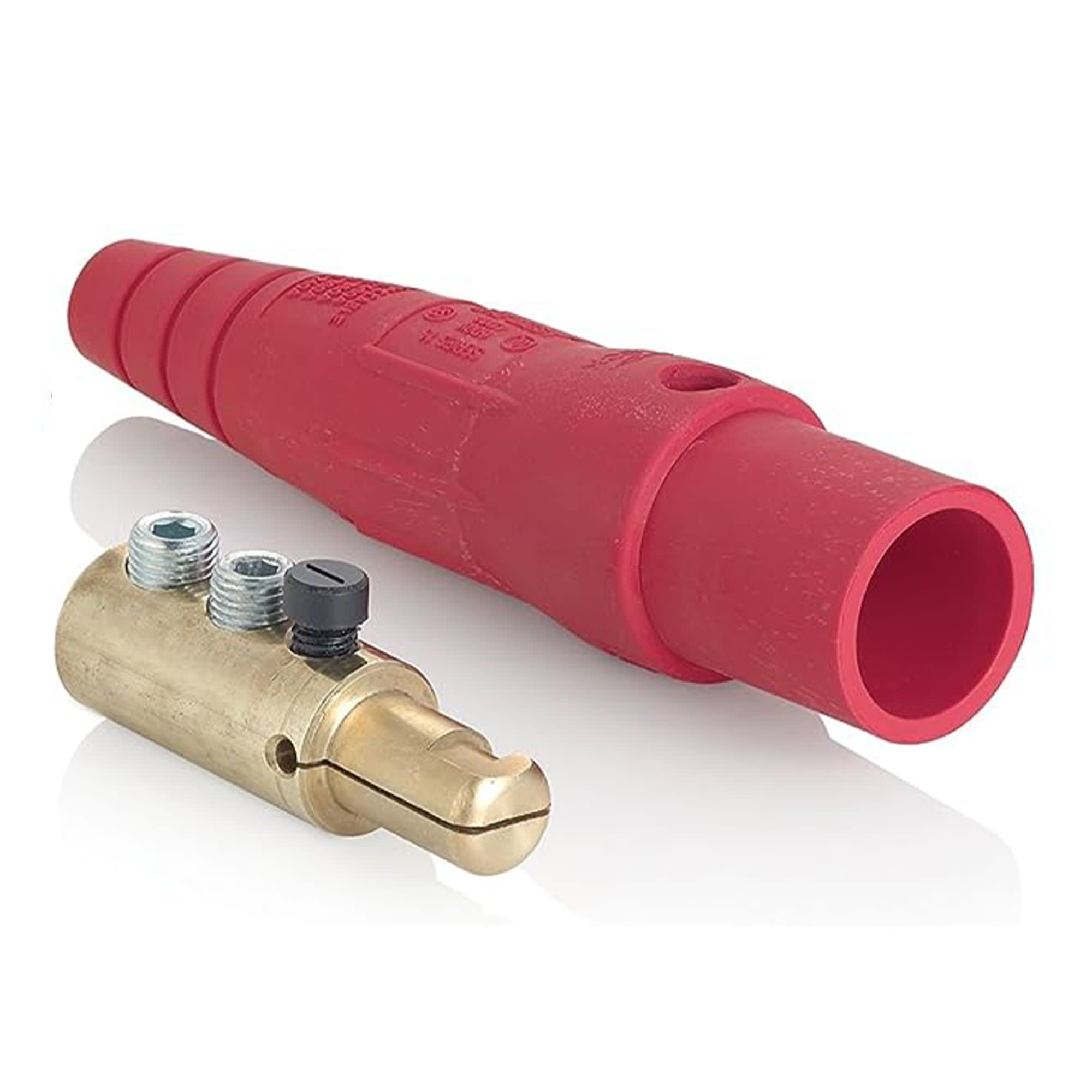 ENCHUFE CAM TYEE (MALE) 400A 600V C/2 EERNOS ROJO CABLE:2/0-4/0 AWG (CAM LOCK) LEVITON1