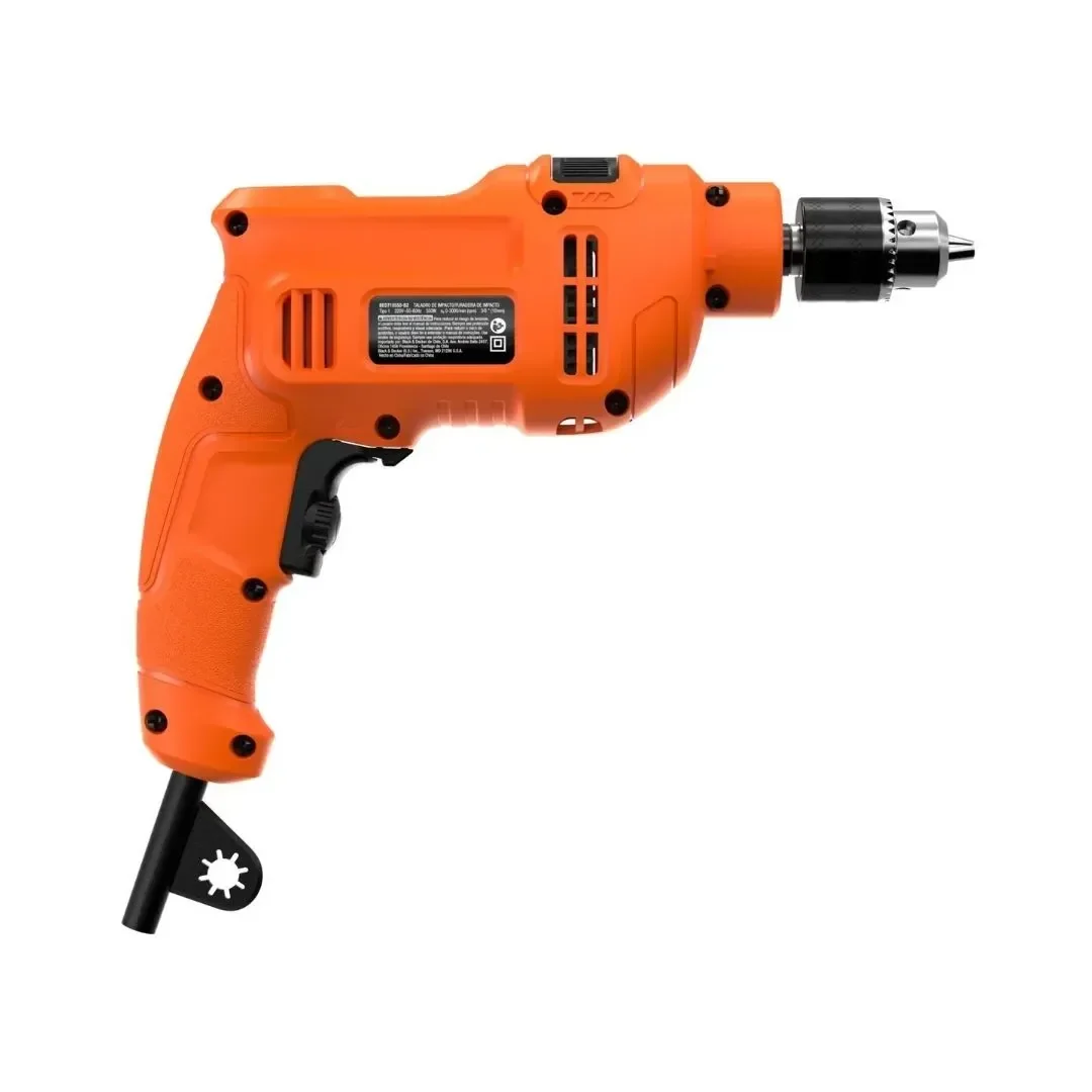 TALADRO DE IMPACTO 3/8”10MM 550W 220V BLACK & DECKER7