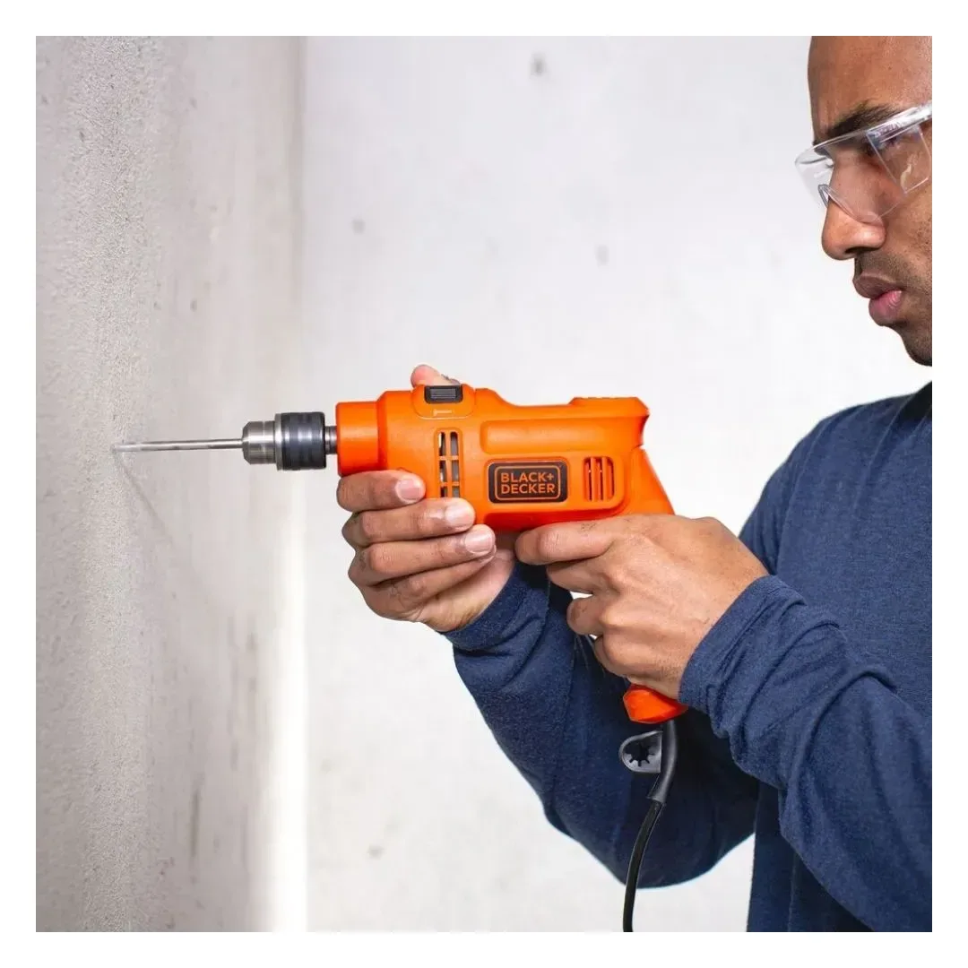 TALADRO DE IMPACTO 3/8”10MM 550W 220V BLACK & DECKER11