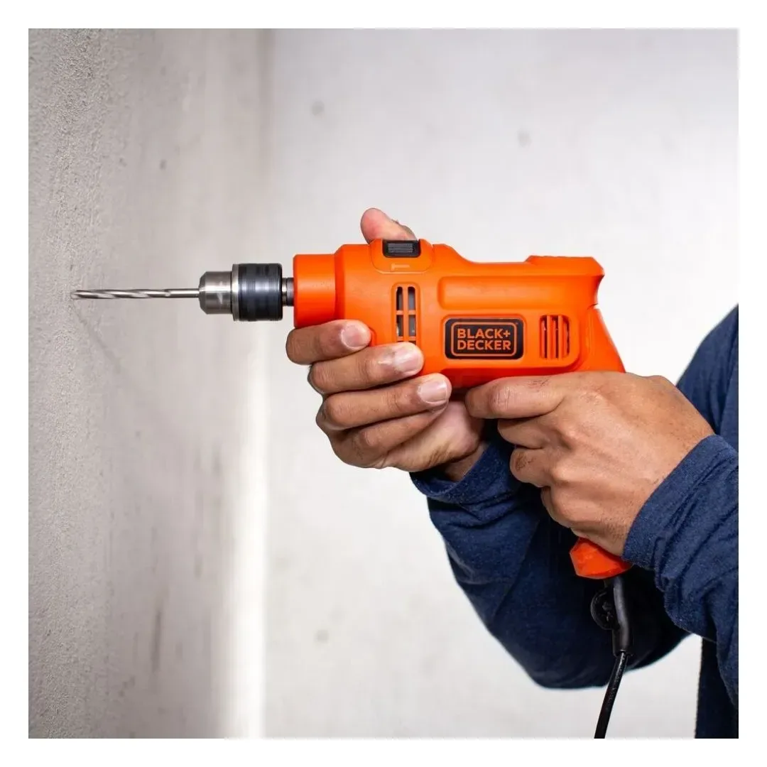 TALADRO DE IMPACTO 3/8”10MM 550W 220V BLACK & DECKER12