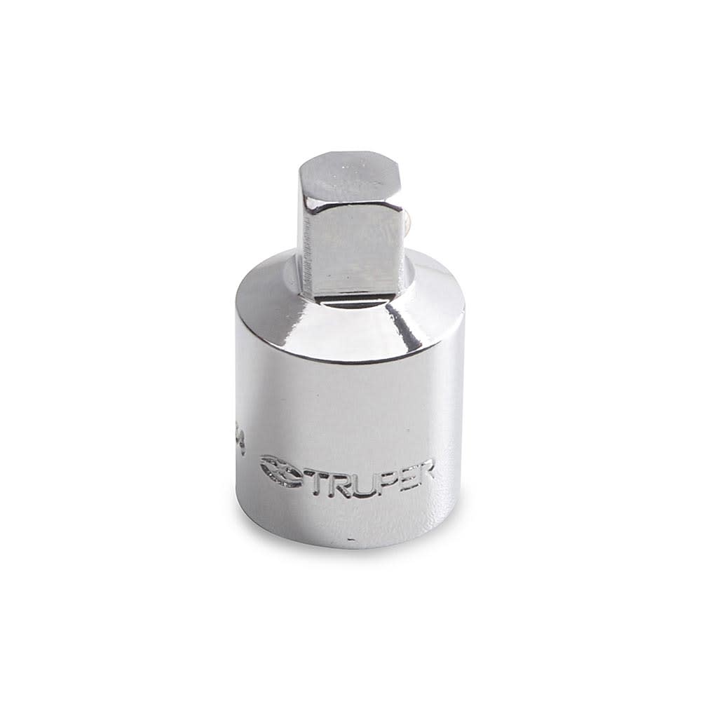 ADAPTADOR RATCHET MODELO A5254 CROMADO 1/2'' A 3/8'' TRUPER