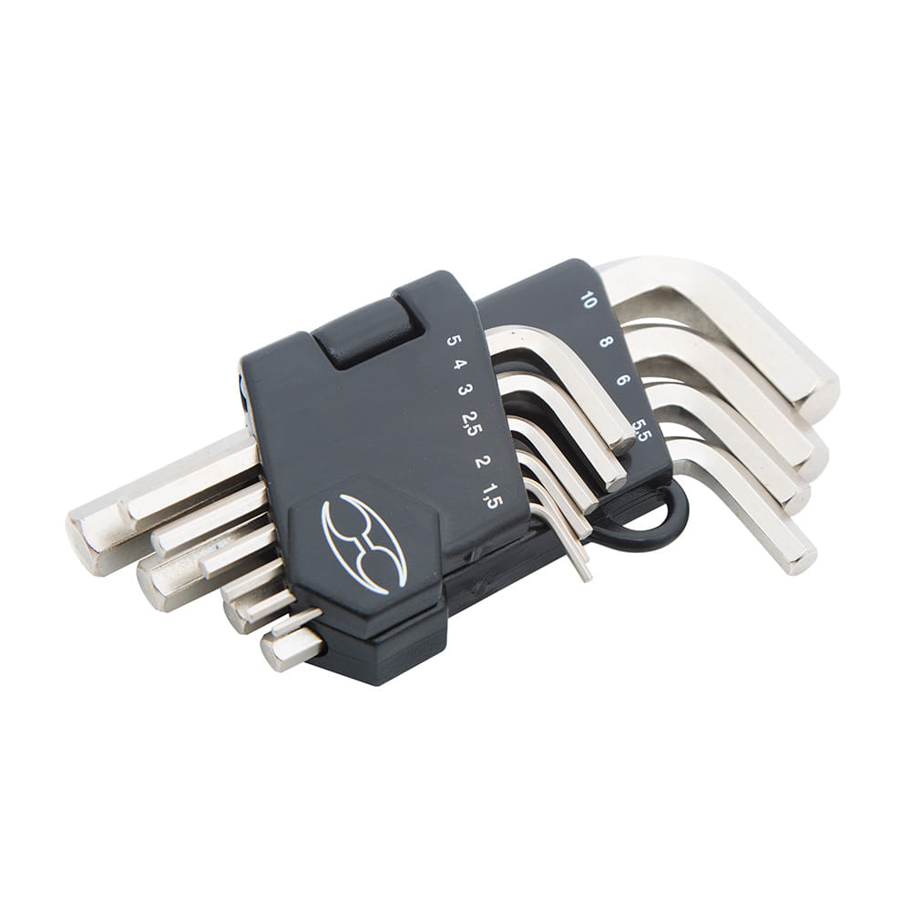 JUEGO DE LLAVES ALLEN MILIMETRICAS X10 PIEZAS TRUPER1