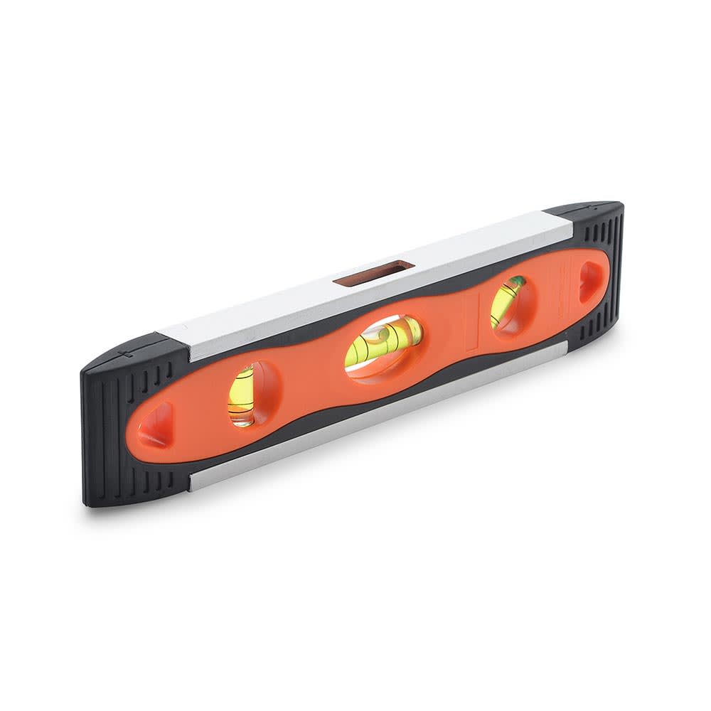 NIVEL MAGNETICO NTX9 DE ALUMINIO/PVC COLOR NARANJA TRUPER