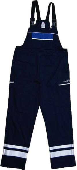 OVERALL ANTI ARCO ELECTRICO 13 Y 22 CAL/CM2 COLOR AZUL (NAVAL/REAL) 17601 BSD-ALEMANIA