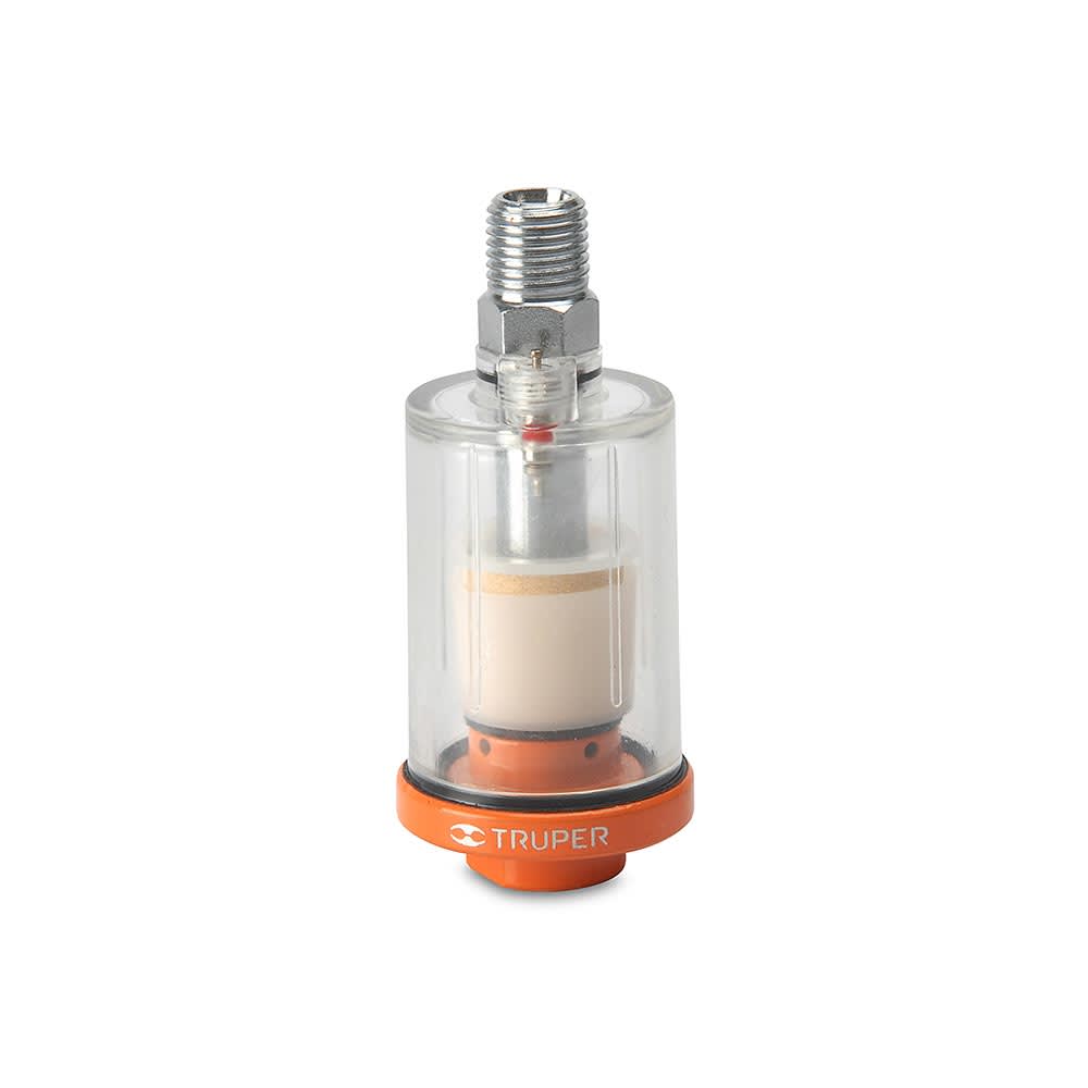 FILTRO DE AIRE MODELO FISE DE ALUMINIO/NYLON NARANJA TRUPER