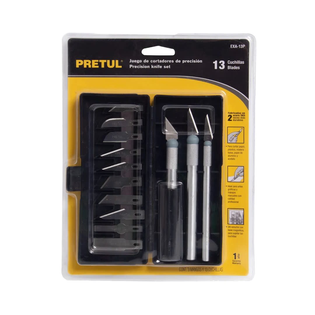 JUEGO DE CUCHILLAS X13 PIEZAS PRETUL6