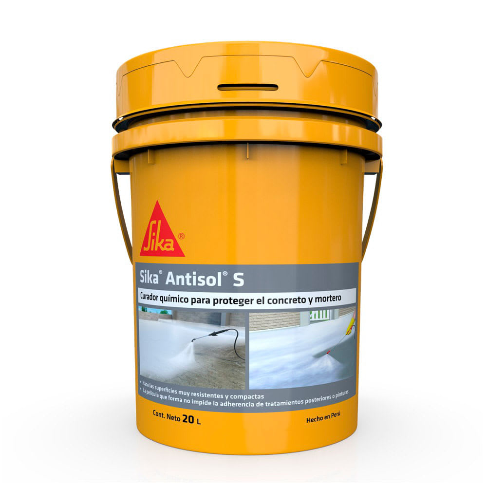 CURADOR DE CONCRETO ANTISOL BALDE 20L SIKA