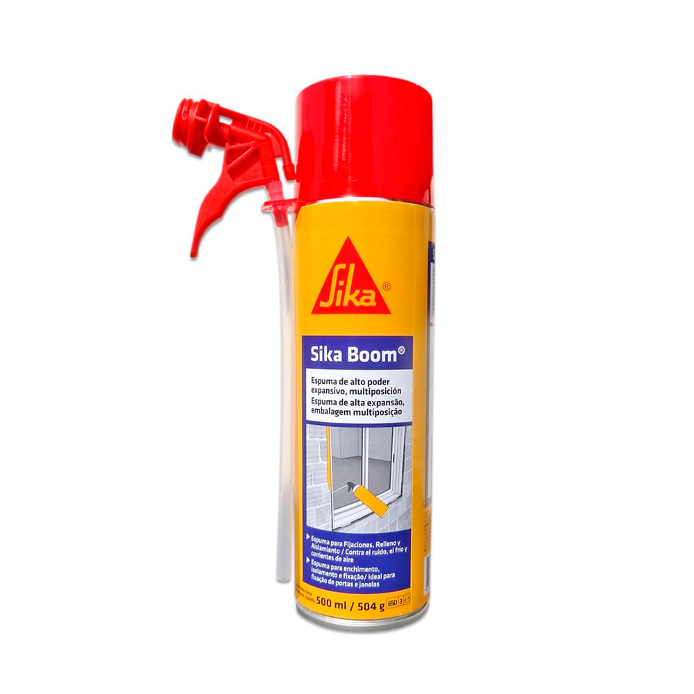 ESPUMA EXPANSIVA DE POLIURETANO BOOM M 500ML SIKA