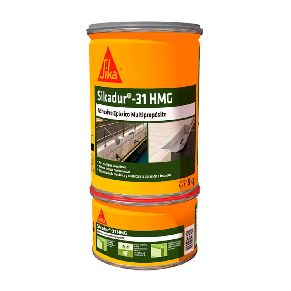 ADHESIVO EPOXICO PARA ANCLAJES Y REPARACION DUR 31 HMG 5KG SIKA