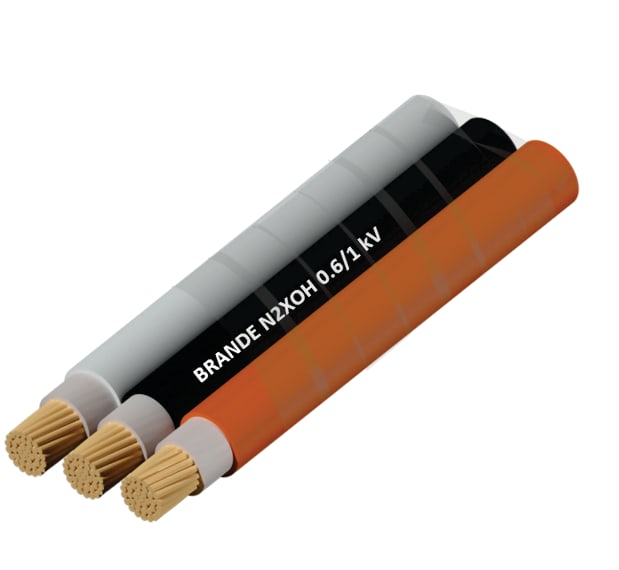 N2XOH PARALELO DUPLEXX RIGIDO 0,6/1KV CABLE 2-1x2,5MM A051300095 BRANDE
