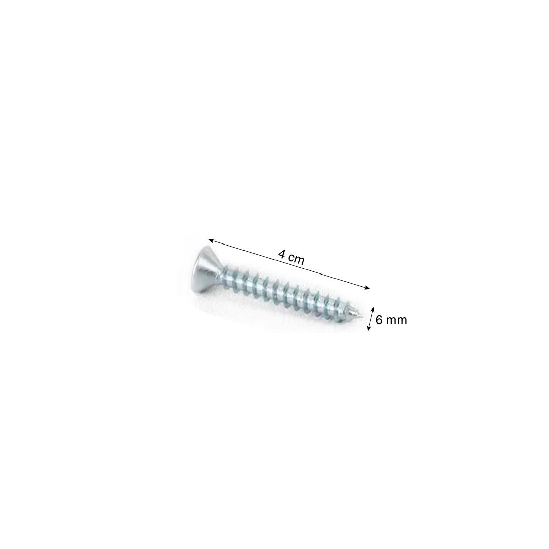 TORNILLO CABEZA PLANA 12X1 1/2'' X 10 UNIDADES SM1