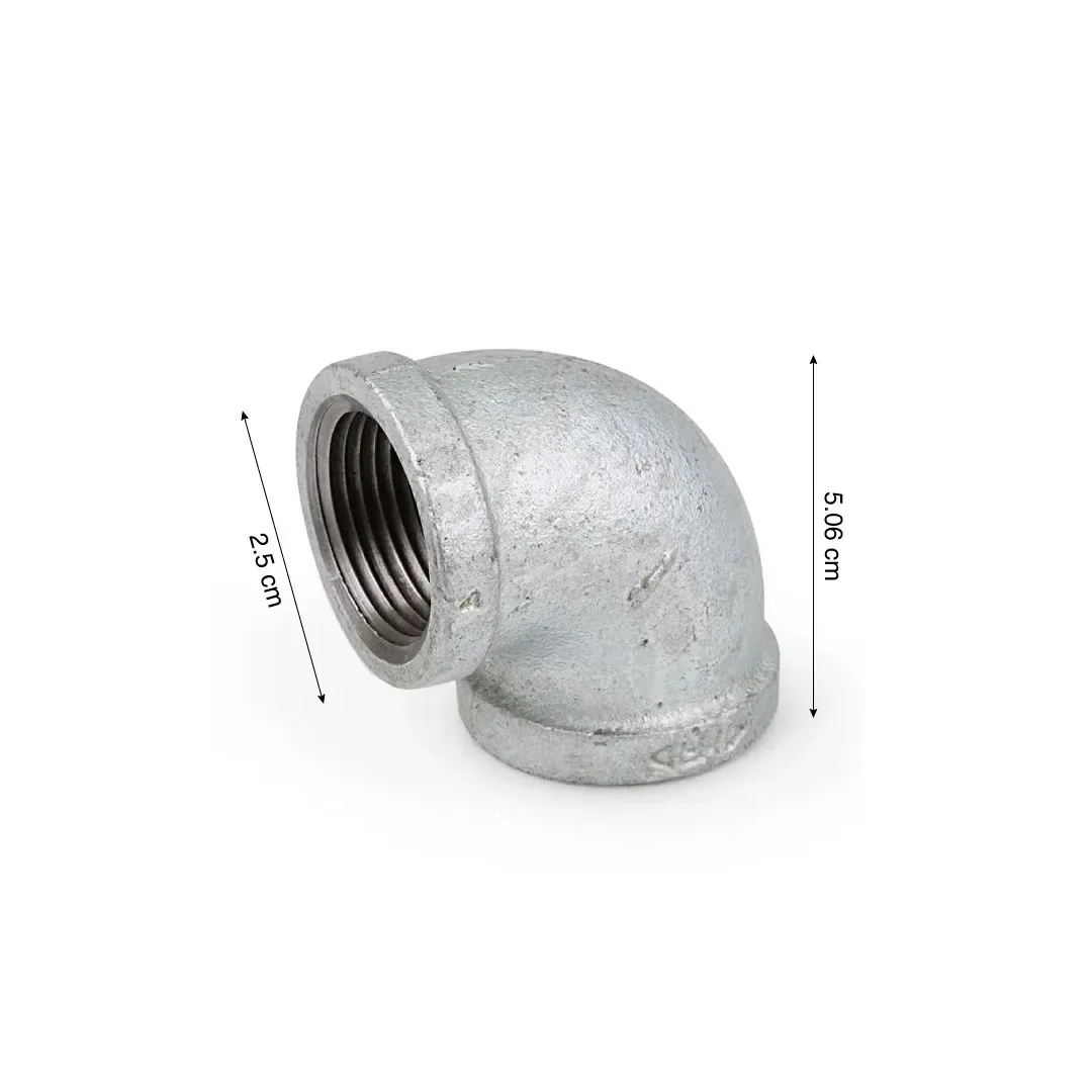 CODO GALVANIZADO 1'' X 90° WERKEN2