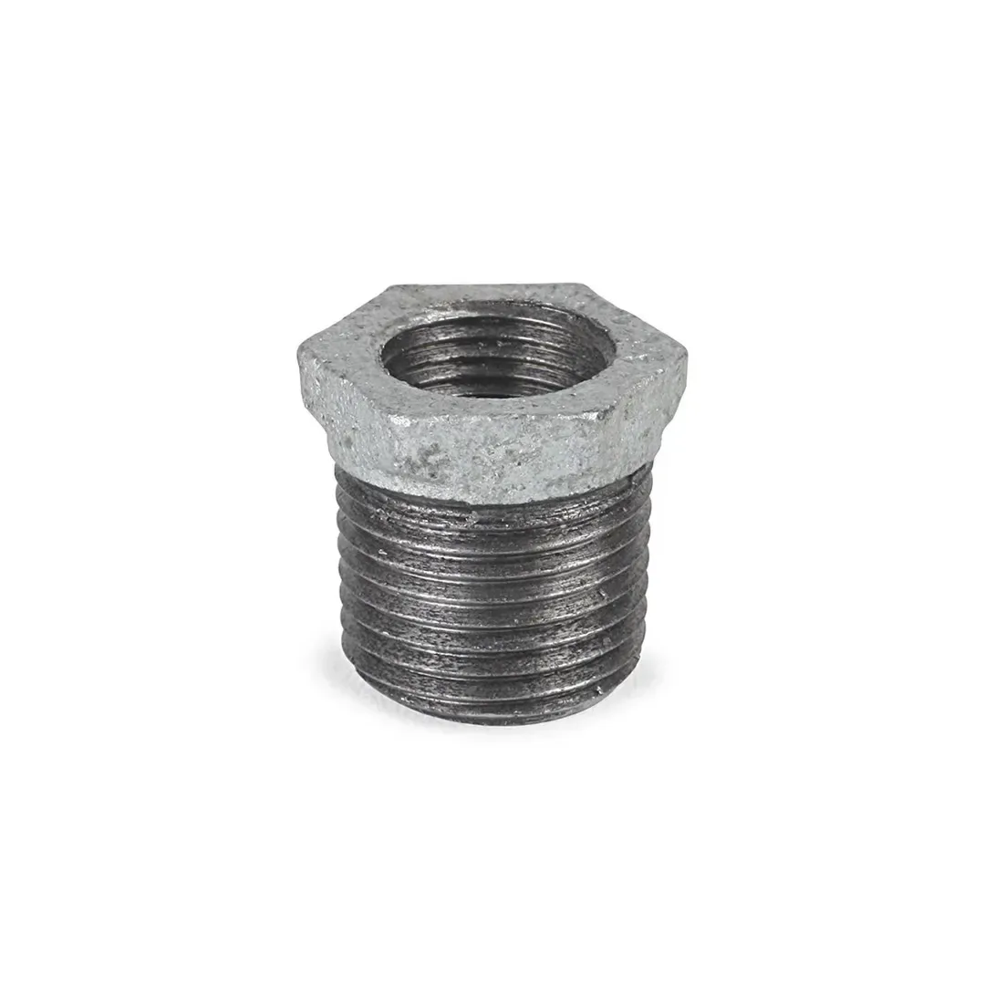 BUSHING GALVANIZADO 1/2'' X 3/8'' PARA CONSTRUCCION WERKEN
