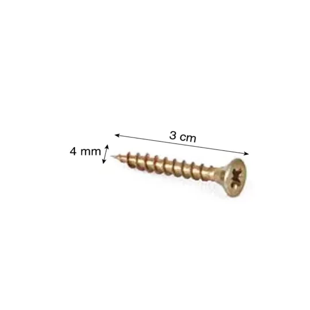 TORNILLO AUTORROSCANTE 4X30MM X1000 UNIDADES SM1