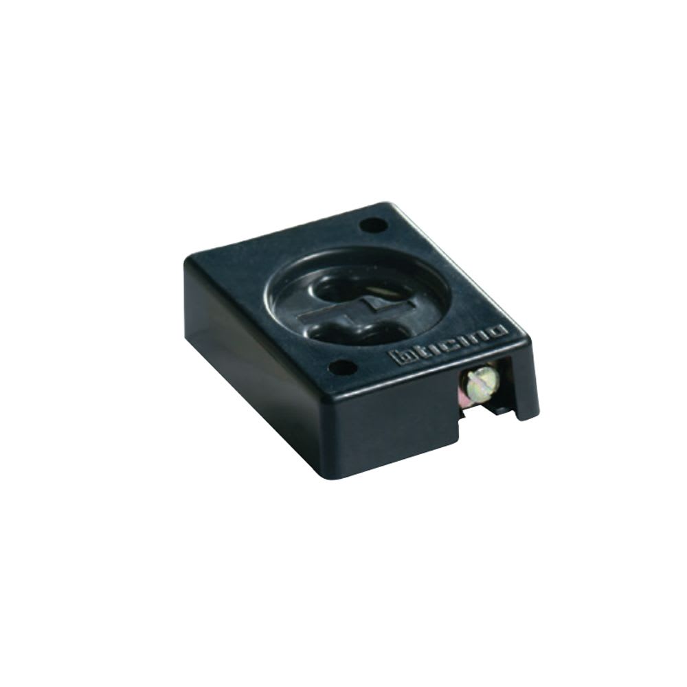 SOCKET PORTARRANCADOR PARA FLUORESCENTES CIRCULARES CON BORDE CUADRADO 19M BTICINO