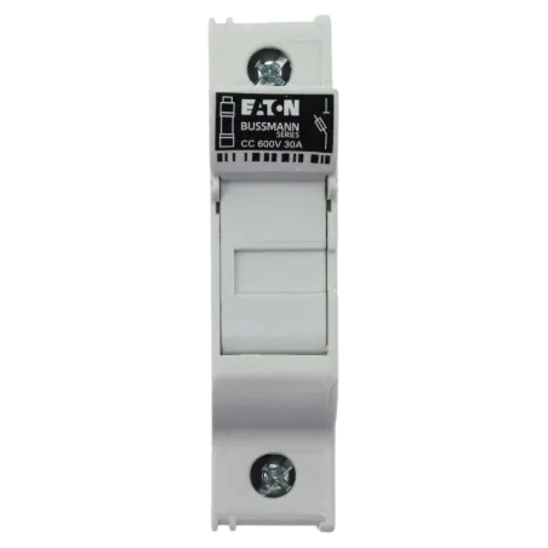 PORTAFUSIBLE 1P 30A 600VAC P/10X38 CLASS CC CHCC1DU BUSSMANN1