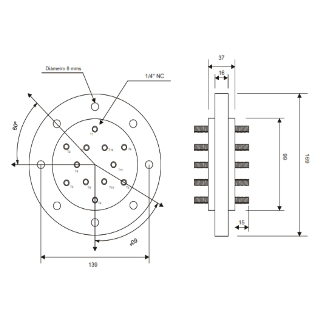 BORNERA PARA TRAFOS BOR TIPO BOR EP-10 MELBAT1