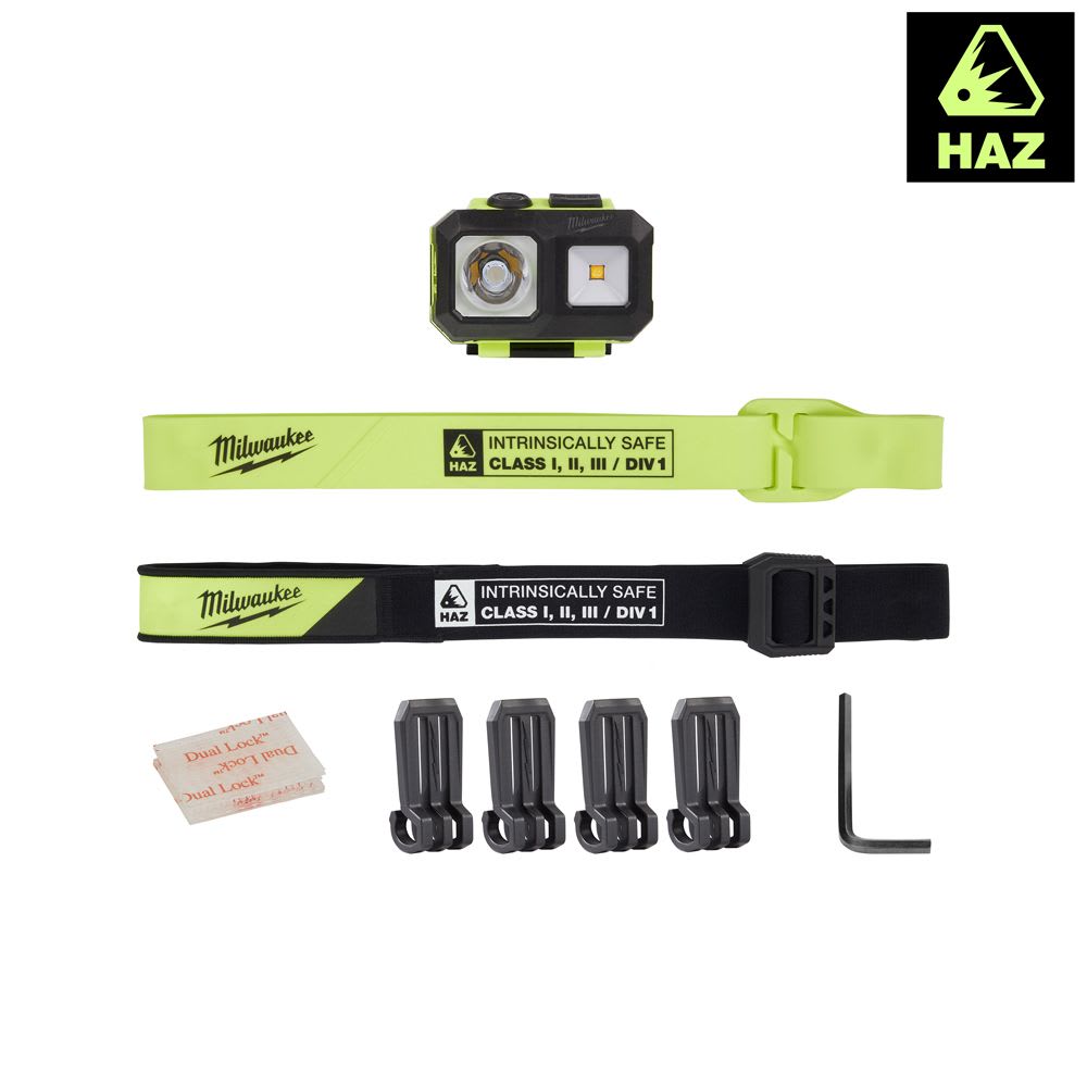 LINTERNA CASCO/MANUAL 25-310LM CL1.DIV1UL 2004HZL MILWAUKEE3