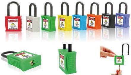 CANDADO CON ARCO DE NYLON 1-1/2'' COLOR ROJO 202RED BEIAN-LOCK2