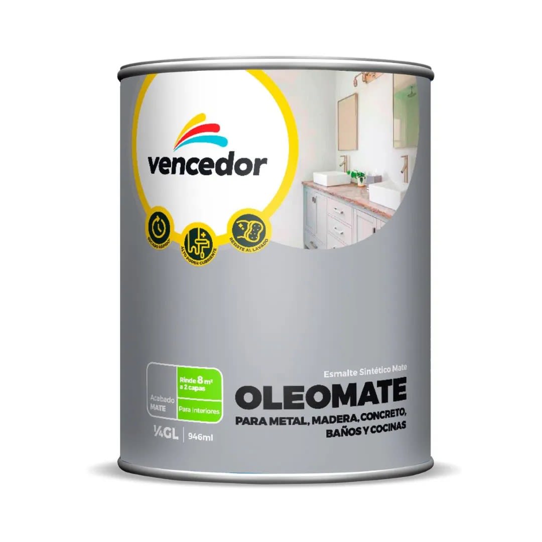 OLEOMATE BLANCO 1/4 GALON VENCEDOR1