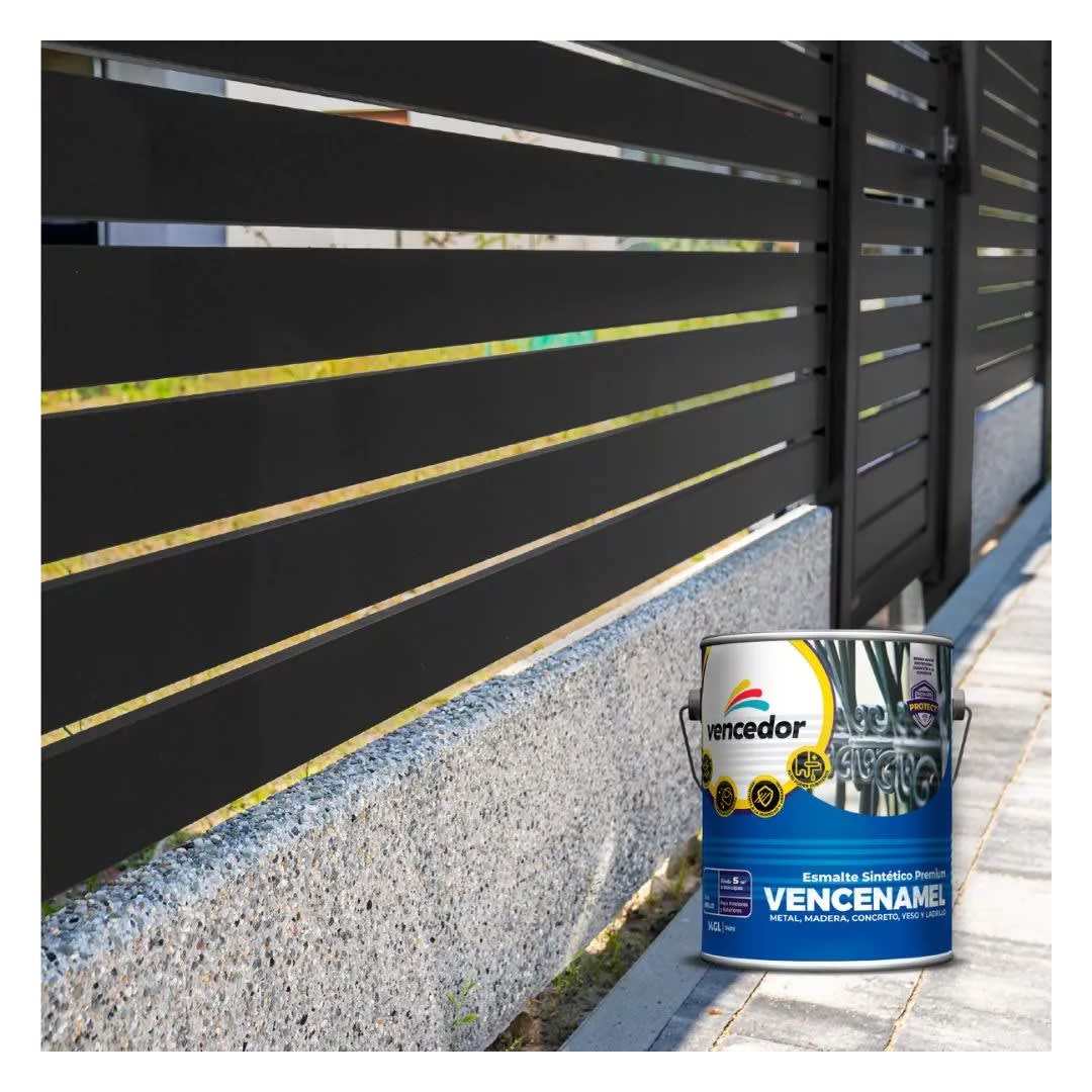 ESMALTE NEGRO 1/4 GALON VENCENAMEL2