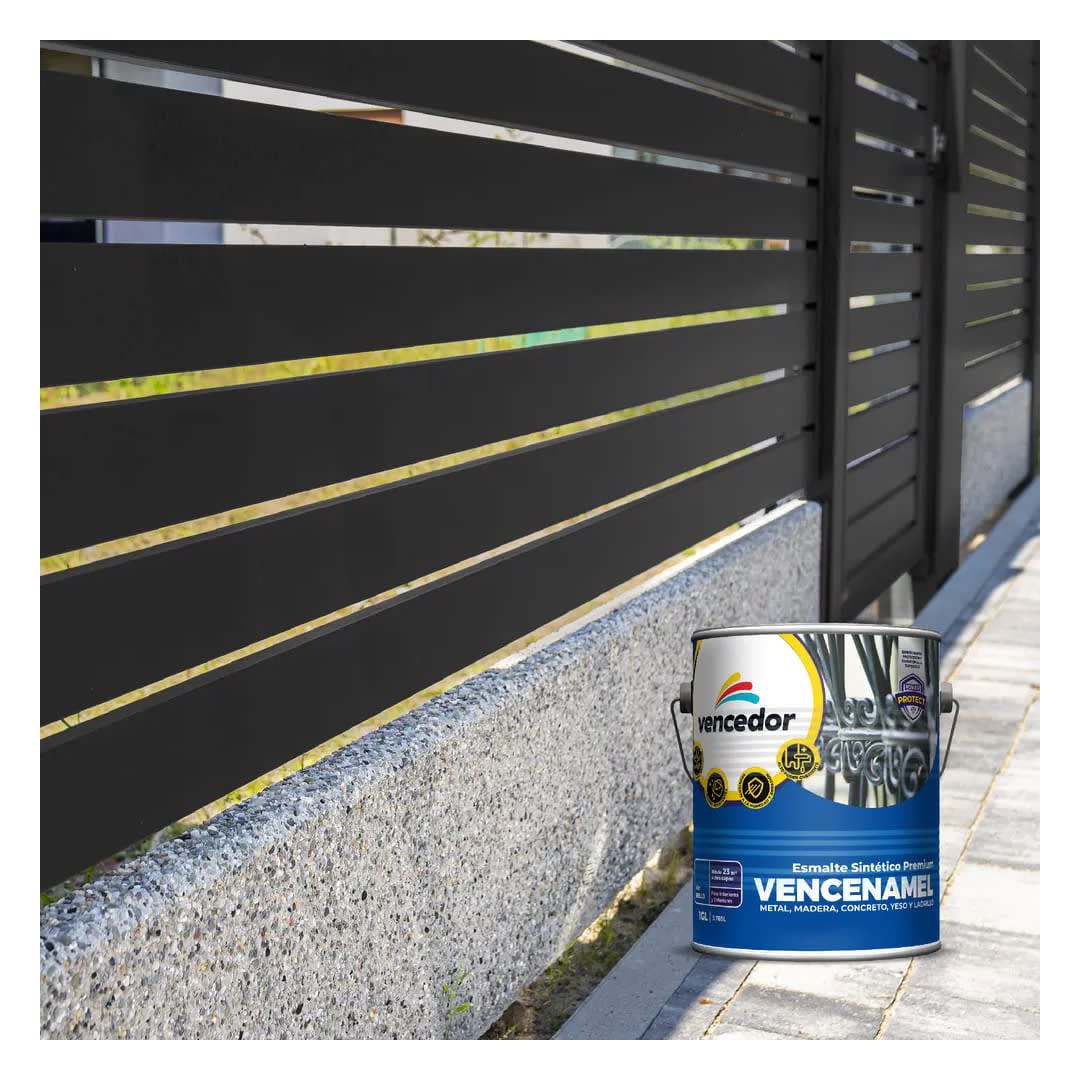 ESMALTE NEGRO 1 GAL. VENCENAMEL2
