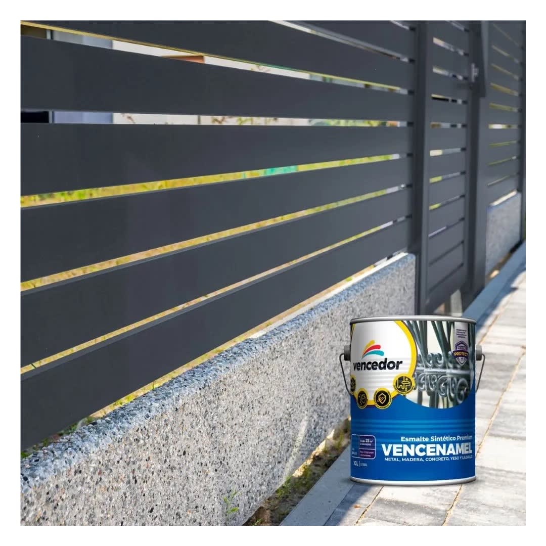 ESMALTE GRIS 1 GAL. VENCENAMEL2