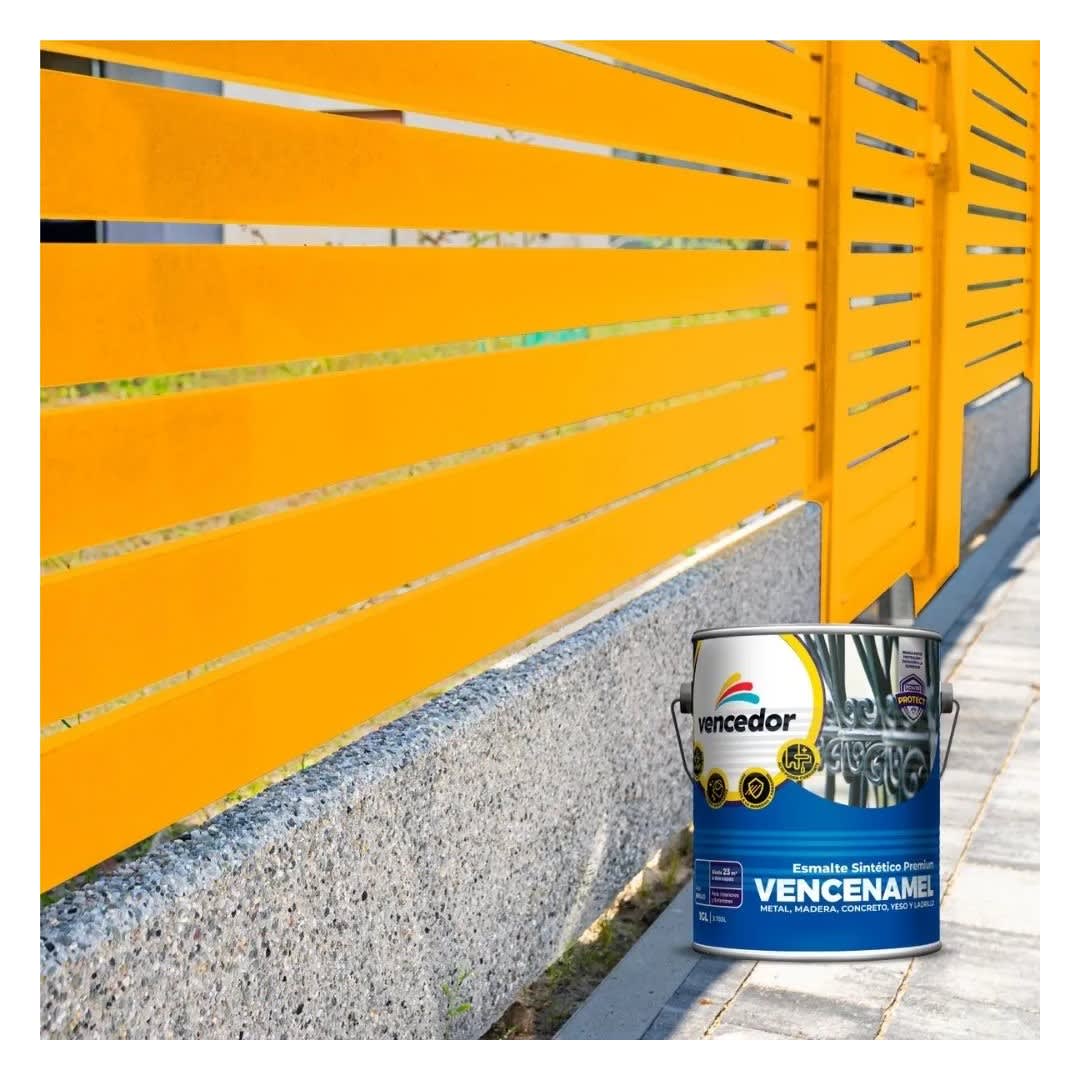 ESMALTE AMARILLO ORO 1 GAL. VENCENAMEL2