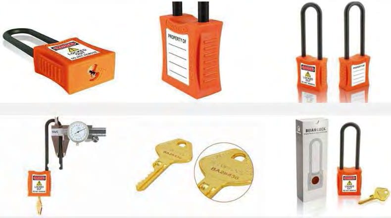 CANDADO CON ARCO DE NYLON 3'' 202L BEIAN-LOCK2