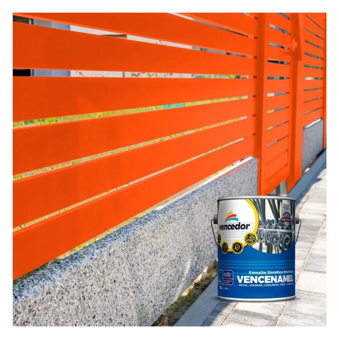 ESMALTE NARANJA 1 GAL. VENCENAMEL2