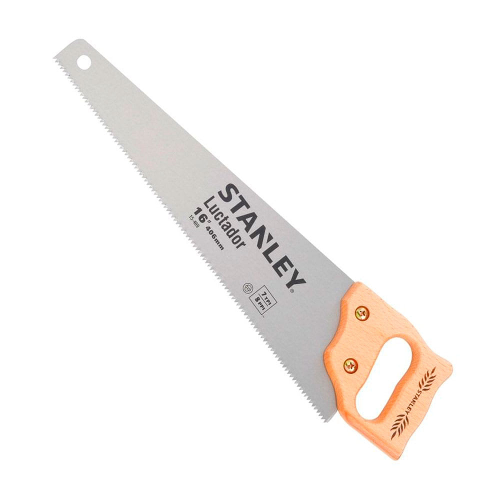SERRUCHO LUCTADOR MODELO 15469 DE ACERO CON HOJA DE 16 PULGADAS STANLEY