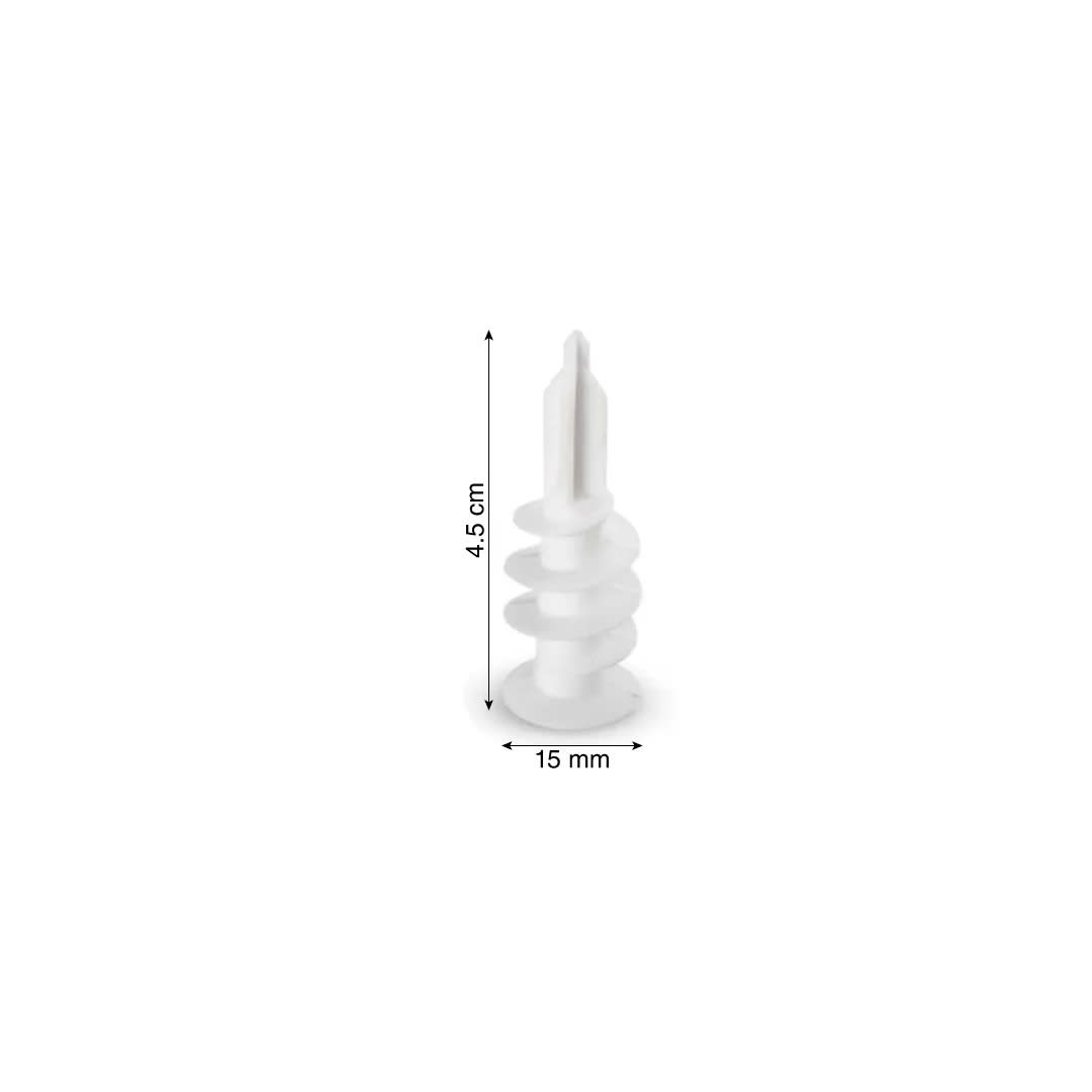 TARUGO PLASTICO PARA DRYWALL X10 UNIDADES SM1