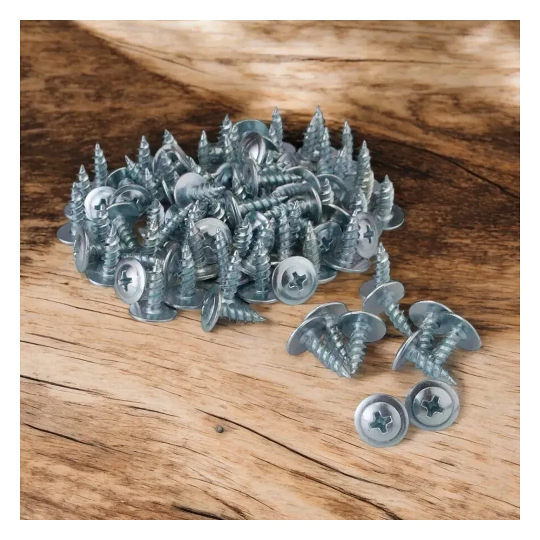 TORNILLO WAFER PUNTA FINA 8X1/2'' X 200 UNIDADES WERKEN4