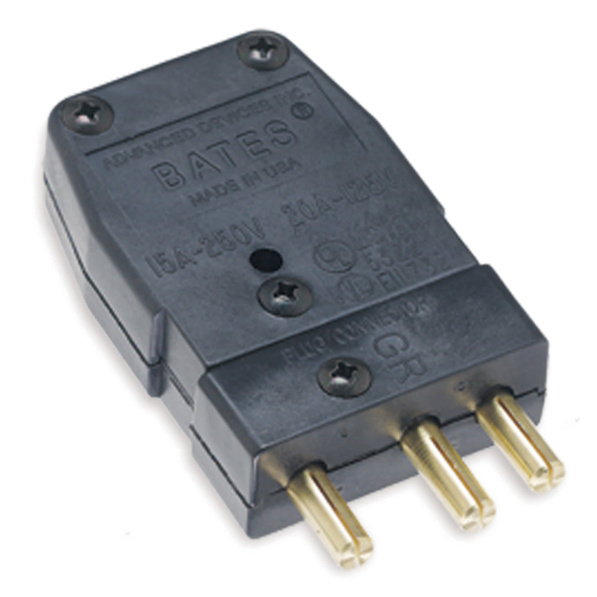 ENCHUFE 60AMP 125V BATES1