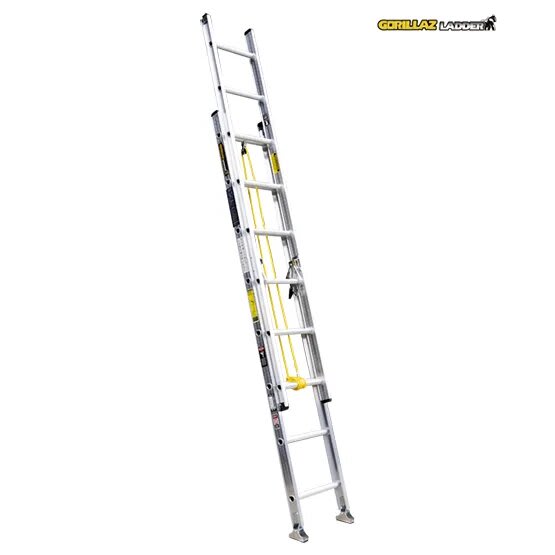 ALUMINIO ESCALERA EXTENSION 4.05M GATT16-III 90KG GORILLAZ LADDER2
