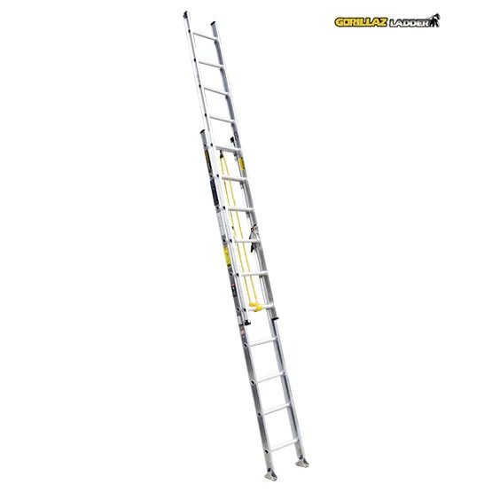 ALUMINIO ESCALERA EXTENSION 5.28M GATT20-III 90KG GORILLAZ LADDER2