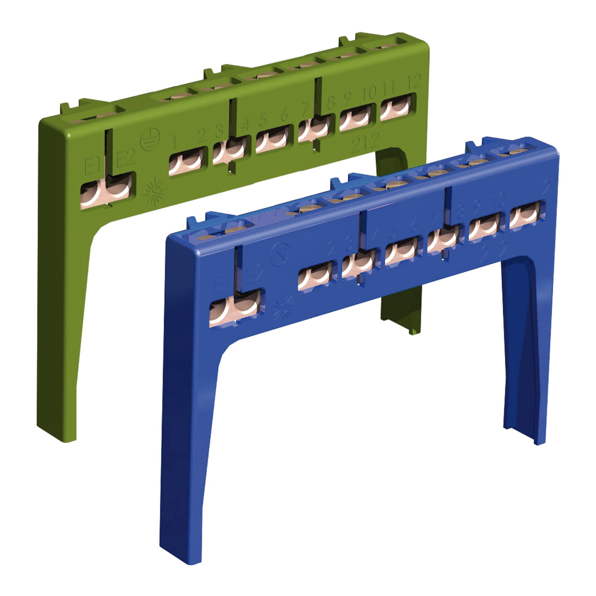 BORNERA NEUTRO AZUL (PARA TODA LINEA ARELOS) SOLERA1