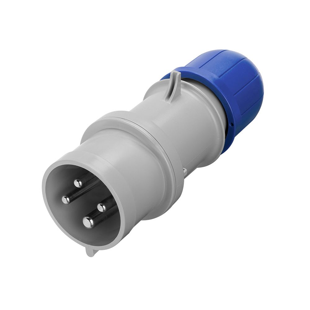 ENCHUFE INDUSTRIAL 3X16A+T 250V IP44 9H OPTIMA 213.1634 SCAME1