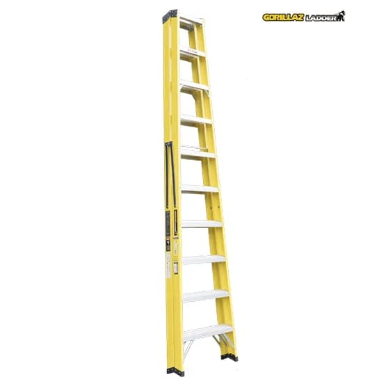 FIBRA ESCALERA TIJERA DOBLE 3.05M GFTD10-II GORILLAZ 102KG4