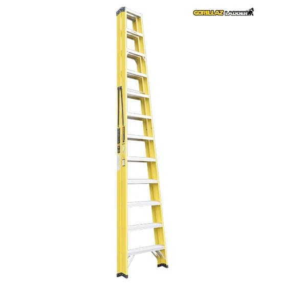FIBRA ESCALERA TIJERA DOBLE 3.66M GFTD12-II GORILLAZ 102KG4