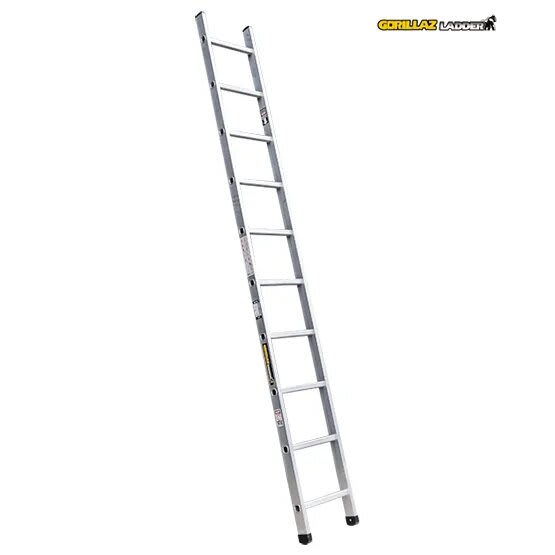 ALUMINIO ESCALERA DE APOYO 2.85M GAA10-IA 150KG GORILLAZ LADDER2