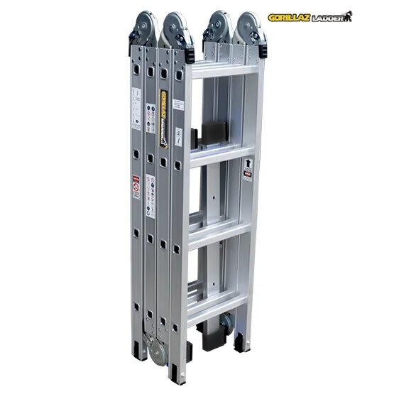 ALUMINIO ESCALERA MULTIPROPOSITO GAM16-IA+ PASOS GORILLAZ 150KG6