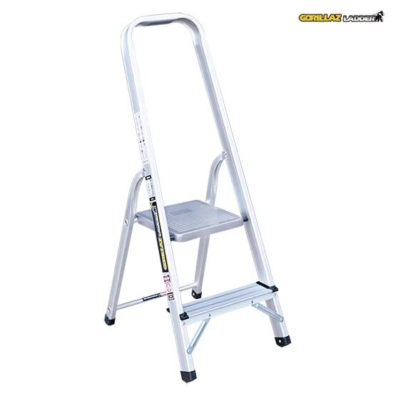 ALUMINIO ESCALERA BANQUETA 0.40M GAB2-IA 150KG GORILLAZ LADDER2